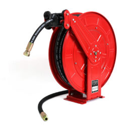 65ft Retractable High Pressure Hose Reel - Red