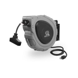 65ft Retractable Extension Cord Reel - Grey