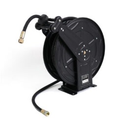 50ft Retractable High Pressure Hose Reel - Black