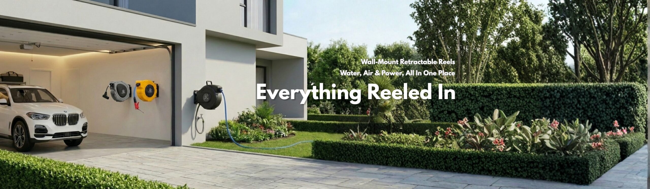Auto-Retract Hose Reels That Keep Up With Your Life. (4)